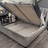 Кровать Gemma с подъемным механизмом отделка ткань кат.3 Velour 220-42 от FRATELLI BARRI, FB.BD.SLN.800, 3-я фотография мини